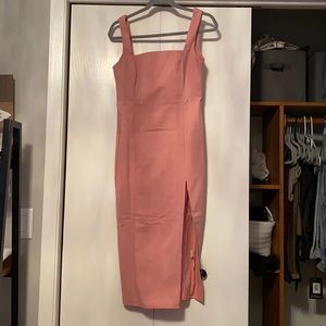 Pink Midi Dress